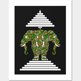 camo Posters and Art